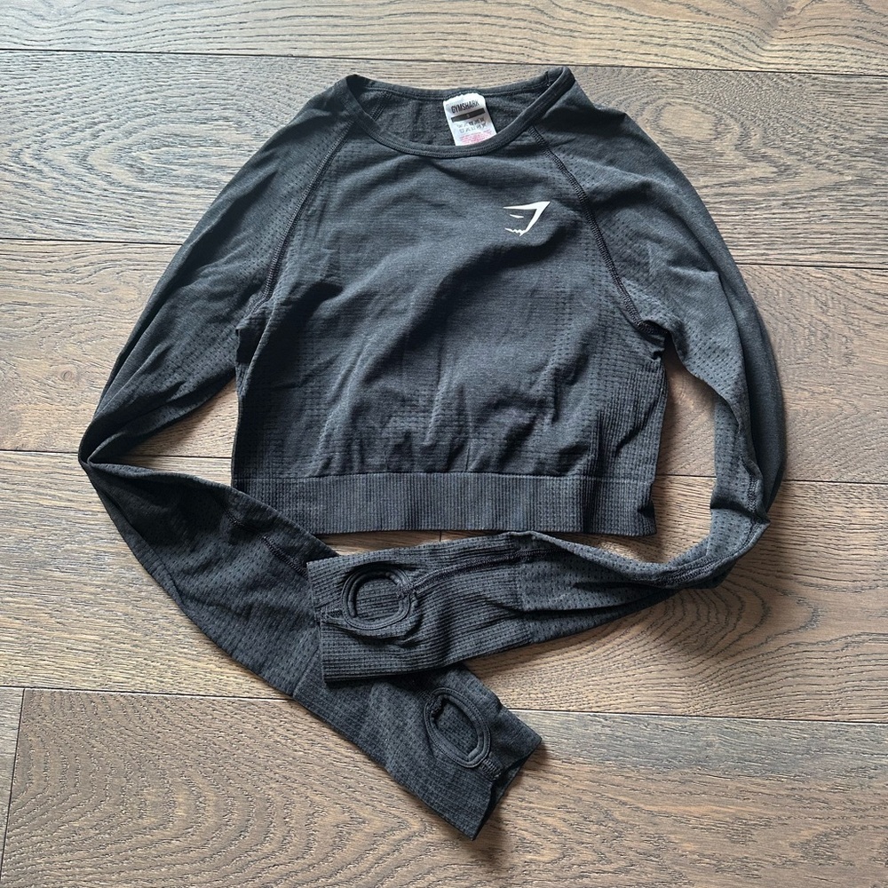 gymshark crop long sleeve